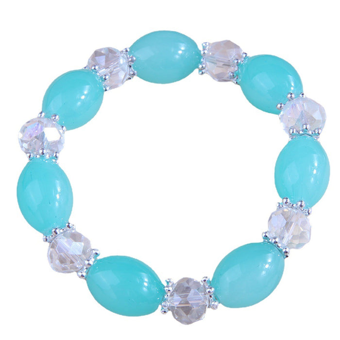 Wholesale Simple Versatile Crystal Resin Bracelet JDC-BT-WY138