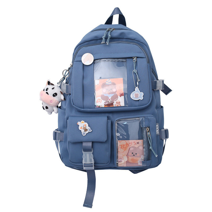 Wholesale Backpack Nylon Cute Student Bag JDC-BP-Zhibei004