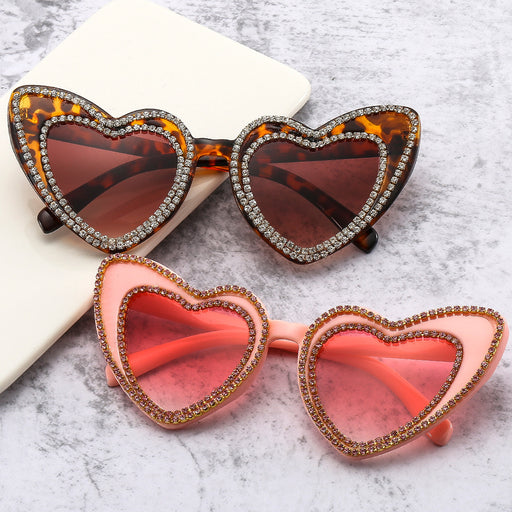 Jewelry WholesaleWholesale love diamond sunglasses peach heart cute JDC-SG-XIa028 Sunglasses 锡安 %variant_option1% %variant_option2% %variant_option3%  Factory Price JoyasDeChina Joyas De China