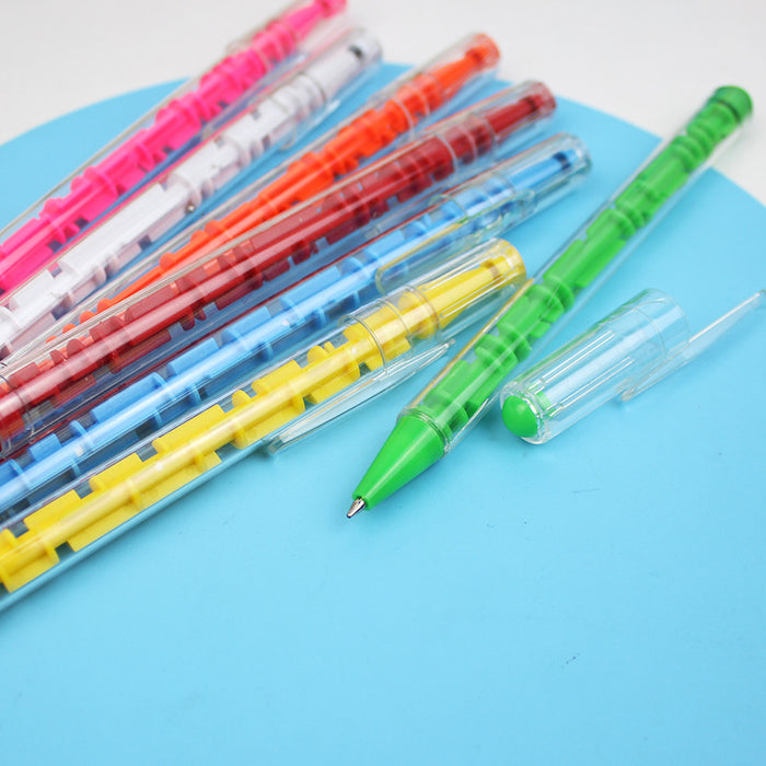 Wholesale Ballpoint Pen Plastic Labyrinth Pen MOQ≥3 JDC-BP-lixue003