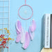 Jewelry WholesaleWholesale night light hand-woven single catcher net MOQ≥2 JDC-DC-JunX008 Dreamcatcher 俊贤 %variant_option1% %variant_option2% %variant_option3%  Factory Price JoyasDeChina Joyas De China