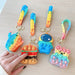 Jewelry WholesaleWholesale key chain astronaut fingertip toy Hamburg bubble music JDC-FT-XuYe004 fidgets toy 旭业 %variant_option1% %variant_option2% %variant_option3%  Factory Price JoyasDeChina Joyas De China