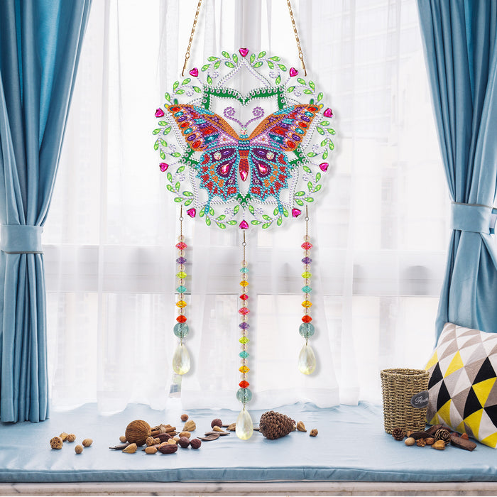 Wholesale diamond painting diy diamond painting wind chime pendant MOQ≥2 JDC-DC-JSen006