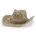 Jewelry WholesaleWholesale Roll-brimmed Malan Straw Hat Hollow Ethnic Cowboy Hat JDC-FH-Guanchuan012 Fashionhat 冠川 %variant_option1% %variant_option2% %variant_option3%  Factory Price JoyasDeChina Joyas De China