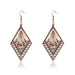 Jewelry WholesaleWholesale vintage teardrop shaped hand-woven Miyuki rice beads series earrings JDC-ES-HH004 Earrings 汉虹 %variant_option1% %variant_option2% %variant_option3%  Factory Price JoyasDeChina Joyas De China