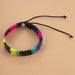 Jewelry WholesaleWholesale LGBT Multicolor Rainbow Hand Braided Bracelet JDC-BT-PK011 Bracelet 庞克 %variant_option1% %variant_option2% %variant_option3%  Factory Price JoyasDeChina Joyas De China