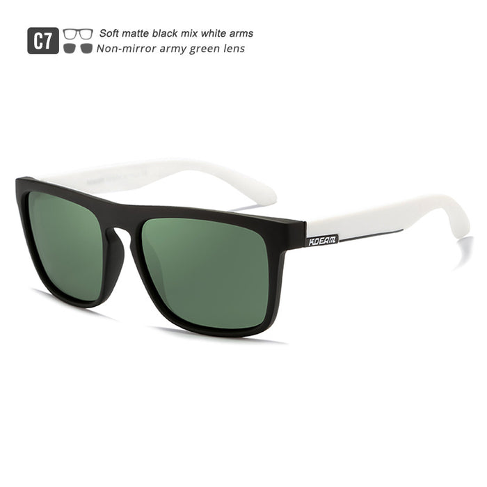 Wholesale Outdoor Polarized Sunglasses Classic Square Versatile JDC-SG-HuiH002