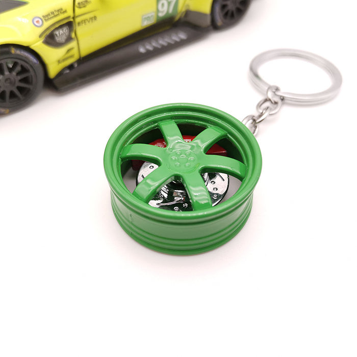 Wholesale Brake Hub Zinc Alloy Car Keychain MOQ≥2 JDC-KC-WeiJ003