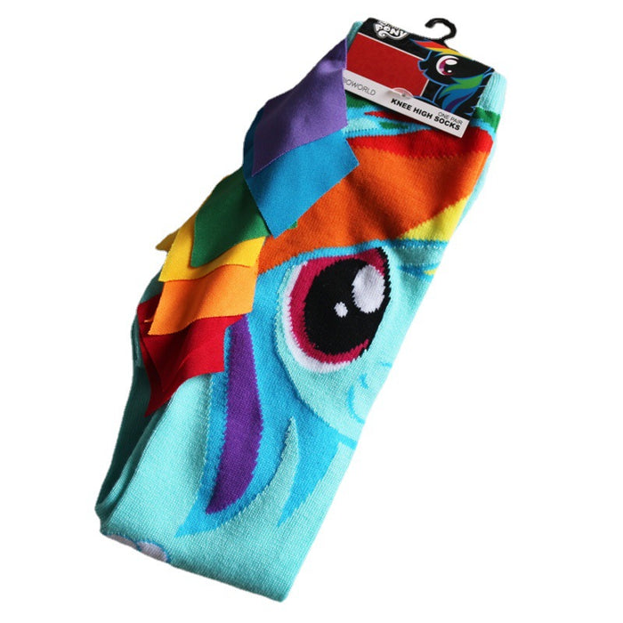 Wholesale Socks Blended Cute Cartoon Colored Pony Tall Socks JDC-SK-YiYan017