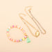 Jewelry WholesaleWholesale handmade candy colored soft pottery Bracelet MOQ≥2 JDC-BT-YiR006 Bracelet 奕冉 %variant_option1% %variant_option2% %variant_option3%  Factory Price JoyasDeChina Joyas De China