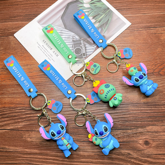 Jewelry WholesaleWholesale Cartoon Silicone PVC Keychain (F) JDC-KC-FeiRun070 Keychains 飞润 %variant_option1% %variant_option2% %variant_option3%  Factory Price JoyasDeChina Joyas De China