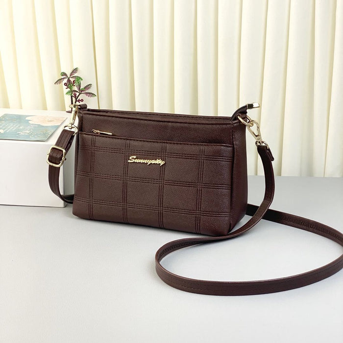 Wholesale shoulder bag PU multi-layer large capacity JDC-SD-Qianzi003