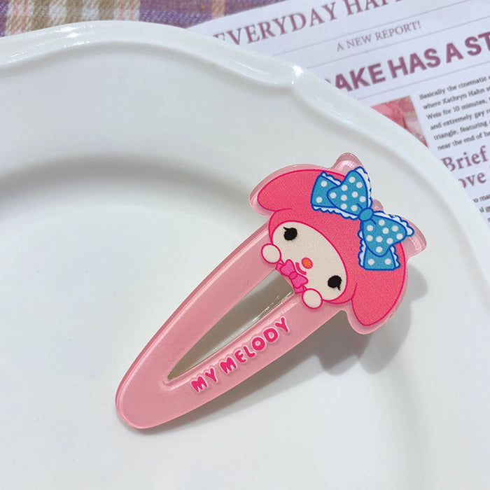 Wholesale Hair Clips Acrylic Cartoon Anime (M) JDC-HC-DILAN004