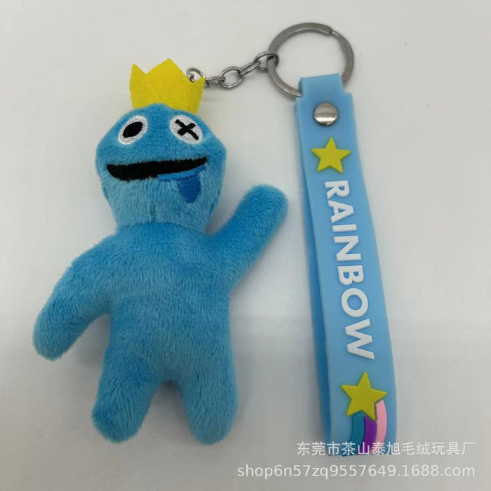 Wholesale Keychains Soft Toy Rainbow Cute Cartoon (M) MOQ≥5 JDC-KC-TaiXu001