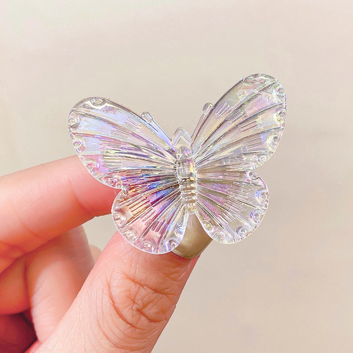 Jewelry WholesaleWholesale transparent black butterfly hairpin JDC-HC-i390 Hair Clips 溪南 %variant_option1% %variant_option2% %variant_option3%  Factory Price JoyasDeChina Joyas De China