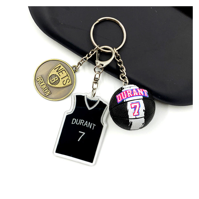 Wholesale Lakers Kobe James Curry Jersey Keychain  MOQ≥2 JDC-KC-MMX001