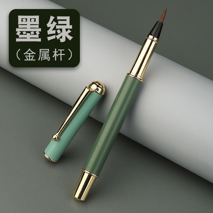 Wholesale Metal Calligraphy Brush Pen JDC-PEN-Yongx008