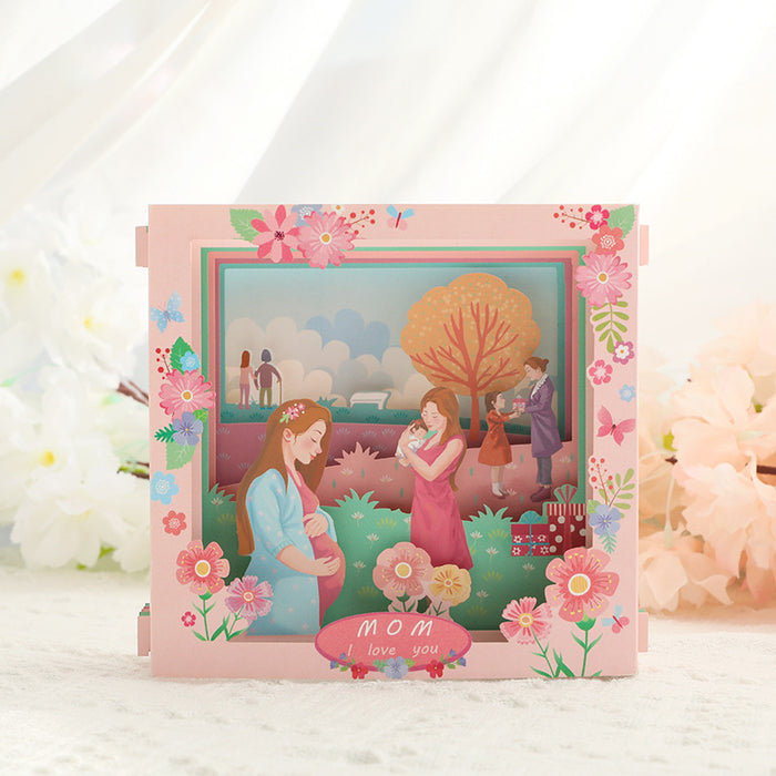 Jewelry WholesaleWholesale Mother's Day Letters 3D Pop-up Greeting Cards MOQ≥3 JDC-GC-JJu001 Greeting Card 久聚 %variant_option1% %variant_option2% %variant_option3%  Factory Price JoyasDeChina Joyas De China