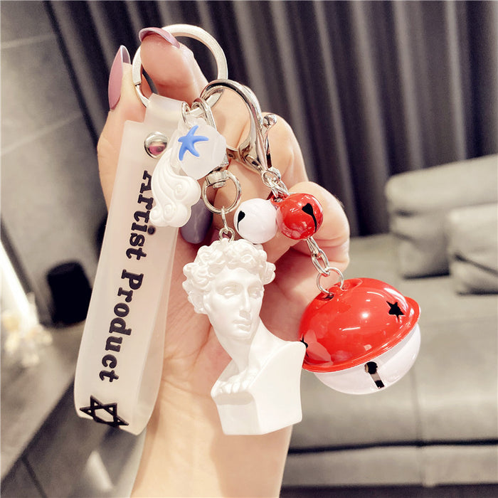 Wholesale Exquisite Sculpture Resin Keychain JDC-KC-YCYK001