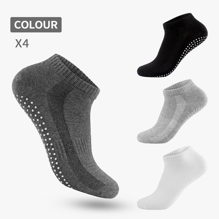 Wholesale Men's Socks Anti-Slip Dispensing Sports Floor Socks MOQ≥3 JDC-SK-FengR005