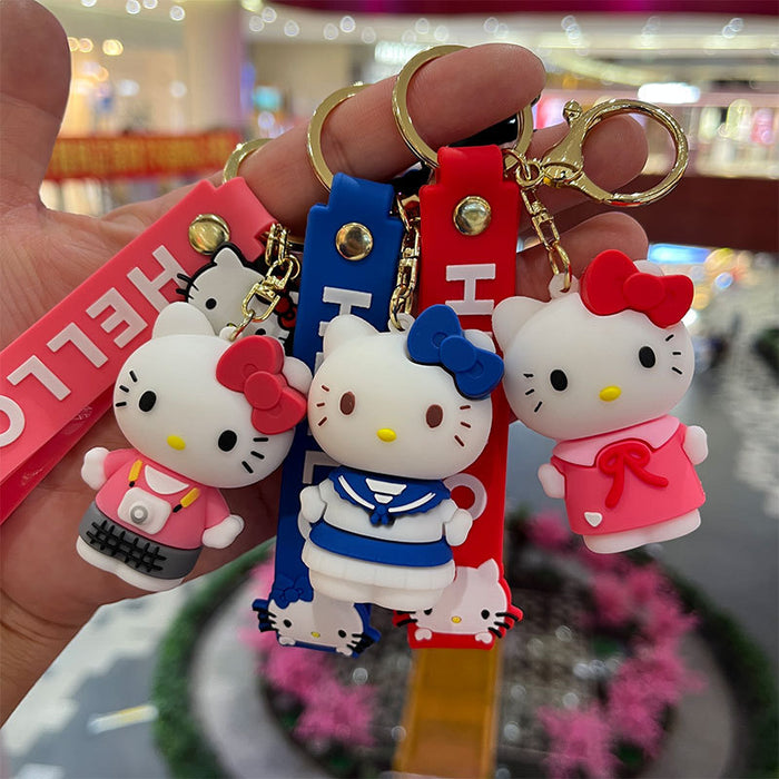 Wholesale Keychains PVC Cute Cartoon Anime MOQ≥5 (M) JDC-KC-MiaoY012