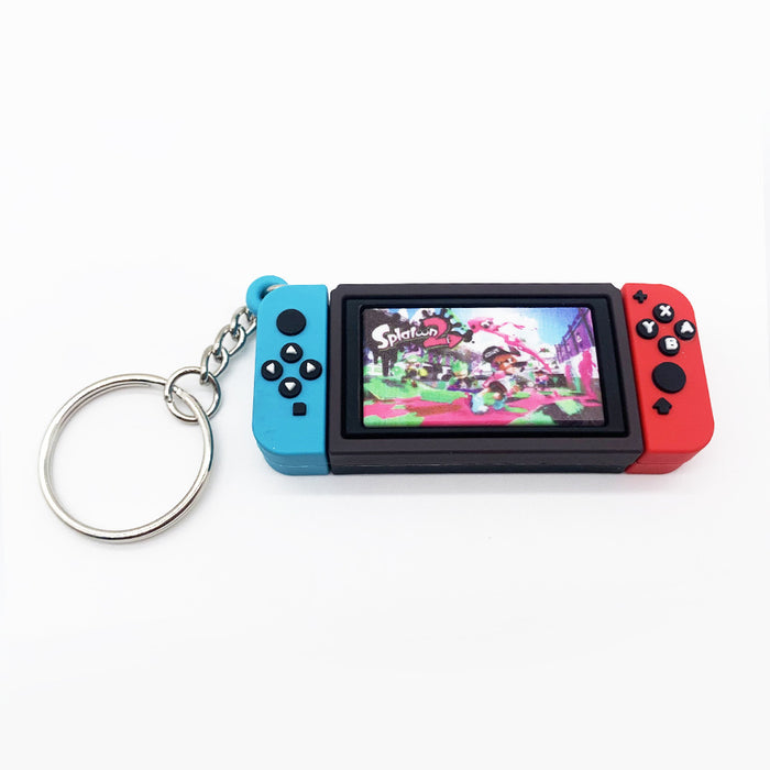 Wholesale Cartoon Silicone Game Machine Keychain MOQ≥2 JDC-KC-HAn001