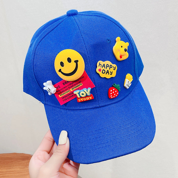 Wholesale cartoon peaked hat women's summer sun protection and sunshade JDC-FH-I003