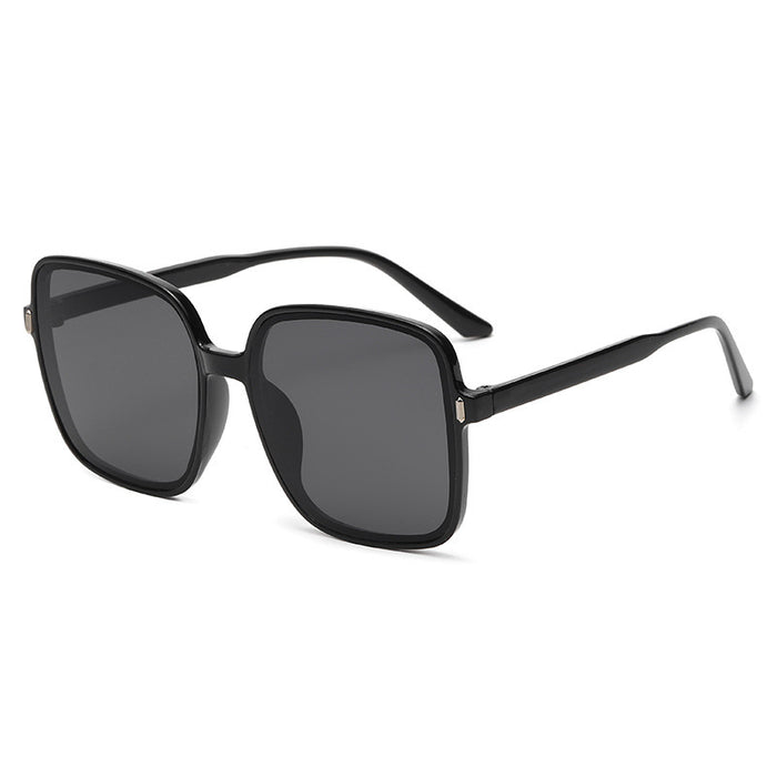 Wholesale Sunglasses PC Gradient Large Frame Square JDC-SG-YuanY005