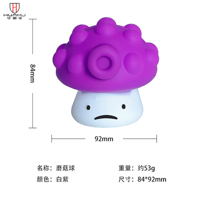 Jewelry WholesaleWholesale 3D decompression ball cat's claw mushroom silicone decompression finger bubble le toys MOQ≥2 JDC-FT-HMJ014 fidgets toy 华明军 %variant_option1% %variant_option2% %variant_option3%  Factory Price JoyasDeChina Joyas De China