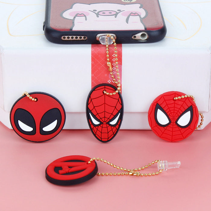 Wholesale Mobile Phone Dust Plug PVC Cute Cartoon Pendant MOQ≥3 (M) JDC-PC-ZhongJ008