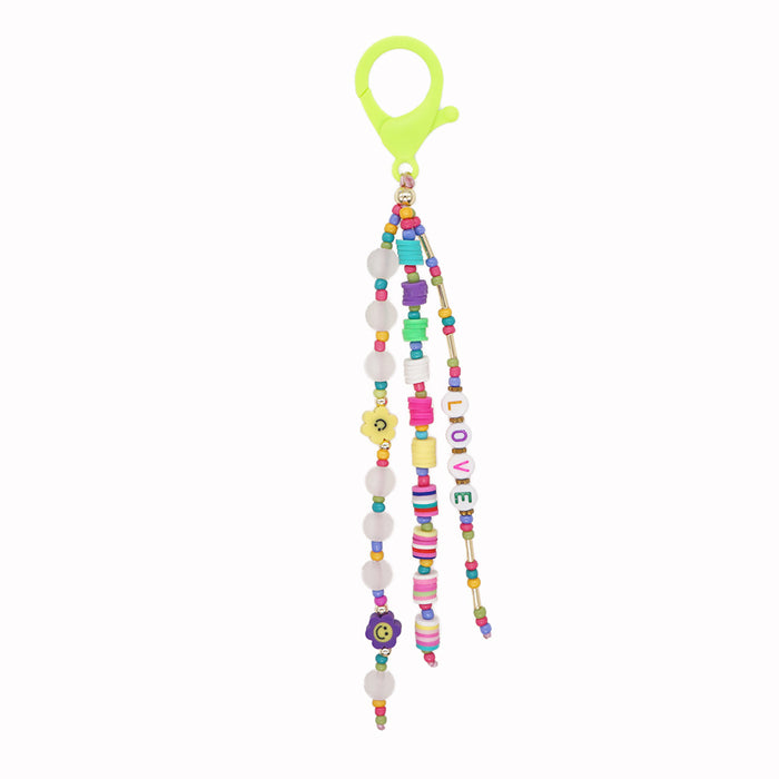 wholesale Acrylic Boho Beaded Keychain JDC-KC-YXZ005