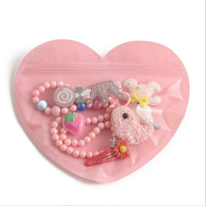 Wholesale 10pcs Heart Shaped Gift Bags JDC-GB-BaXing001