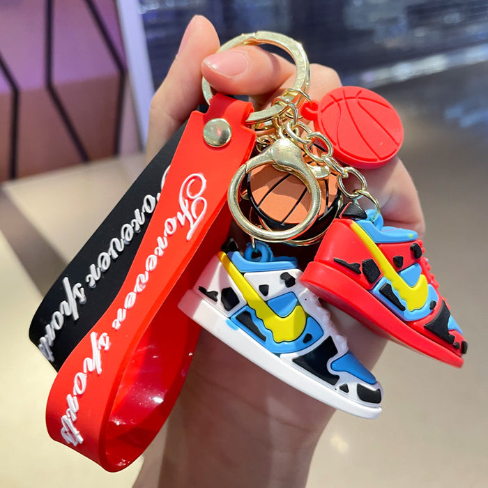 Jewelry WholesaleWholesale fashion silicone shoes keychain (F) JDC-KC-FeiRun052 Keychains 飞润 %variant_option1% %variant_option2% %variant_option3%  Factory Price JoyasDeChina Joyas De China