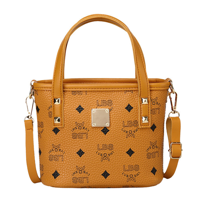 Wholesale Shoulder Bag Women Classic Print Bucket Bag JDC-SD-Shic007