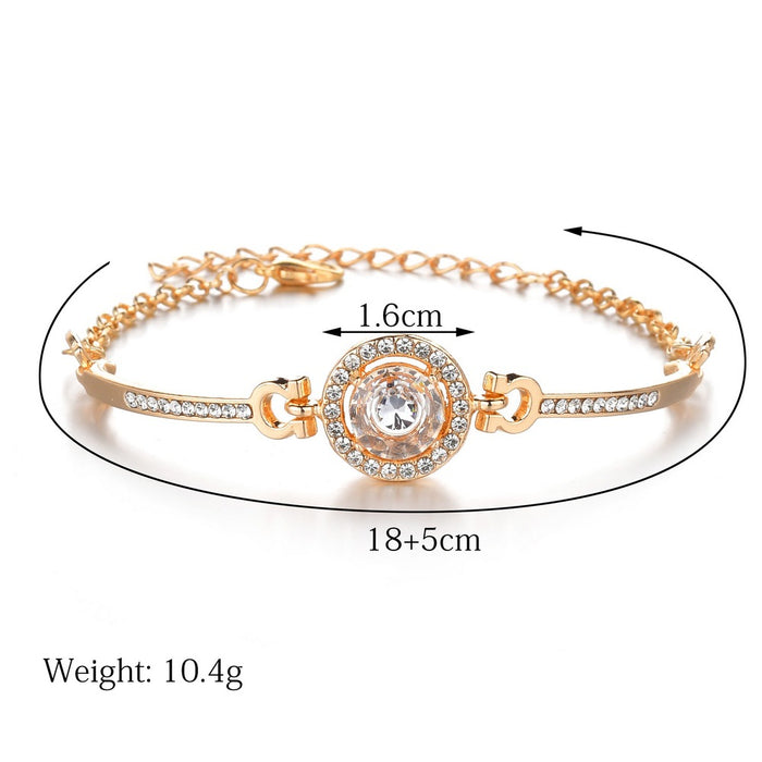 Jewelry WholesaleWholesale Eight Hearts Eight Arrows Rhinestone Bracelet JDC-BT-XYing003 Bracelet 欣滢 %variant_option1% %variant_option2% %variant_option3%  Factory Price JoyasDeChina Joyas De China