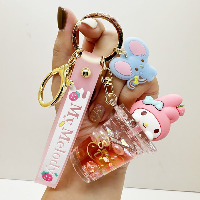 Wholesale Keychains Acrylic Vinyl Oiled Cute Cartoon JDC-KC-JiaoL018