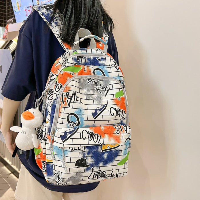 Wholesale oxford backpack campus style schoolgirl backpack JDC-BP-Shuojia002