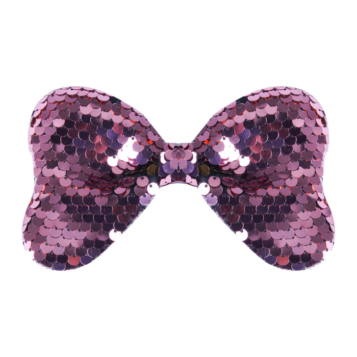 Wholesale Hair Clips Sequin PU Sponge Bow Knot Kids JDC-HC-oumei005