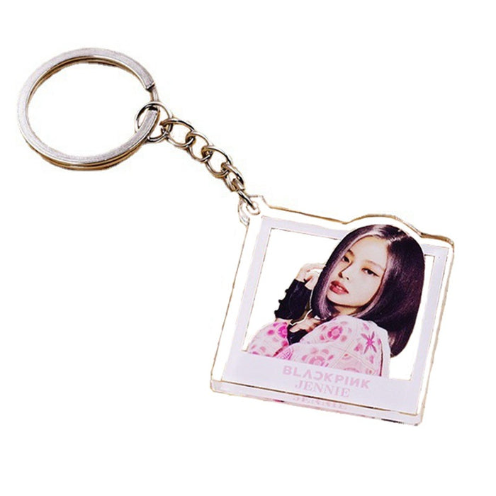 Wholesale Star Acrylic Double Sided Keychain JDC-KC-SBo005