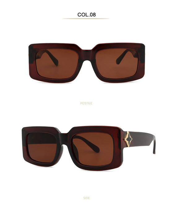 Wholesale Square Modern Small Frame Sunglasses JDC-SG-YinB004