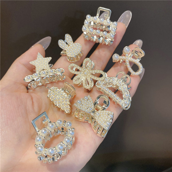 Wholesale headwear metal hair clip for female back head hairpin JDC-HC-Nuanm007