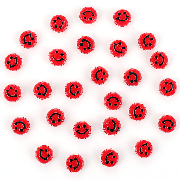 Wholesale DIY Jewelry Accessories Color Smiley Resin Handmade 15 Grid Set JDC-DIY-Jingy003