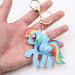 Jewelry WholesaleWholesale PU Leather Pony Keychain JDC-KC-Zuge044 Keychains 祖格 %variant_option1% %variant_option2% %variant_option3%  Factory Price JoyasDeChina Joyas De China