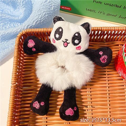 Wholesale Cartoon Rabbit Hair Ring Plush Rabbit Hair Rope JDC-HS-JShi001