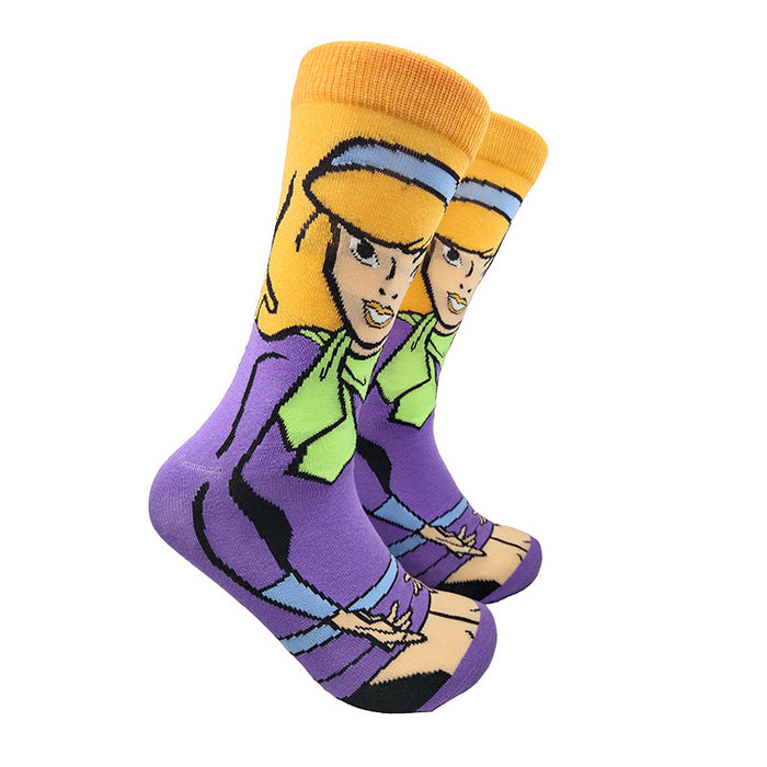 Wholesale Sock Cotton Cartoon Pattern Anime Sweat Absorb (M) MOQ≥3 JDC-SK-SuY001