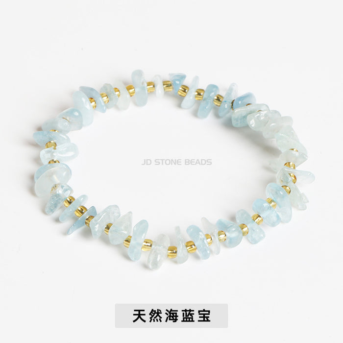 Wholesale Crystal Gravel Bracelet DIY Hand Jewelry JDC-BT-JingD004