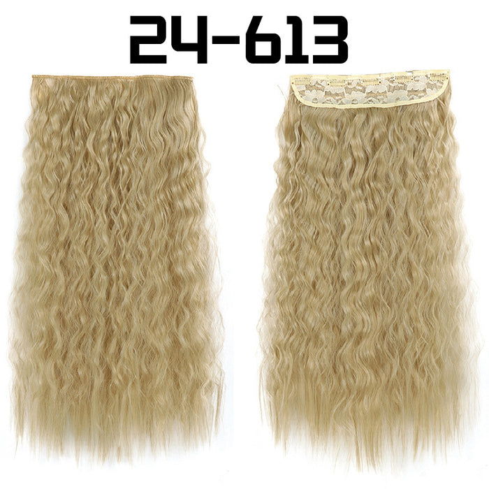 Jewelry WholesaleWholesale High Temperature Silk Wig Pieces Wool Roll Long Hair Extension Pieces JDC-WS-SanY002 Wigs 三盈 %variant_option1% %variant_option2% %variant_option3%  Factory Price JoyasDeChina Joyas De China