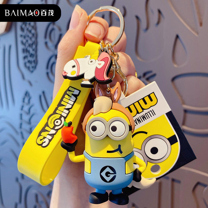 Wholesale Minions Zodiac Keychain Creative Exquisite and Cute JDC-KC-BaiM040