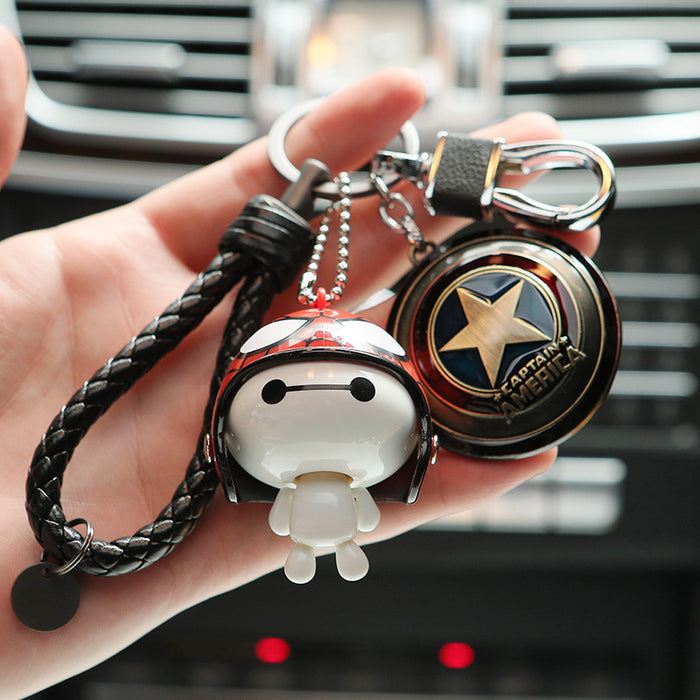 wholesale keychain pvc cute cartoon pendant JDC-KC-KDian002