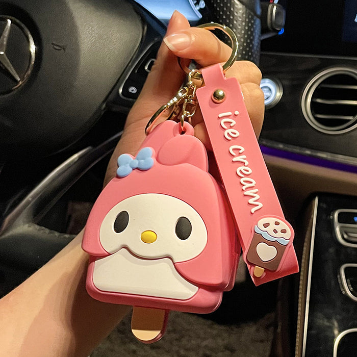 Wholesale cartoon cute coin purse keychain pendant MOQ≥2 JDC-KC-XinJY005